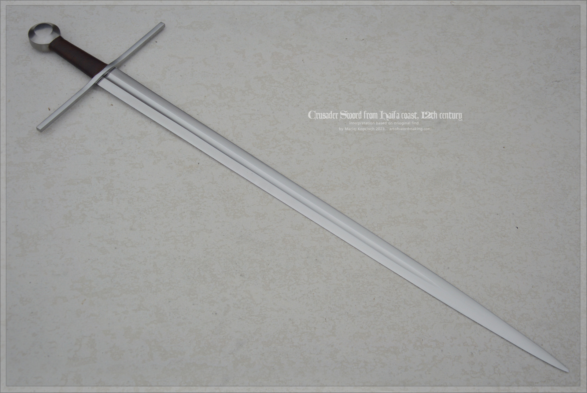 海法海岸十字军骑士剑 - gallery-03.jpg